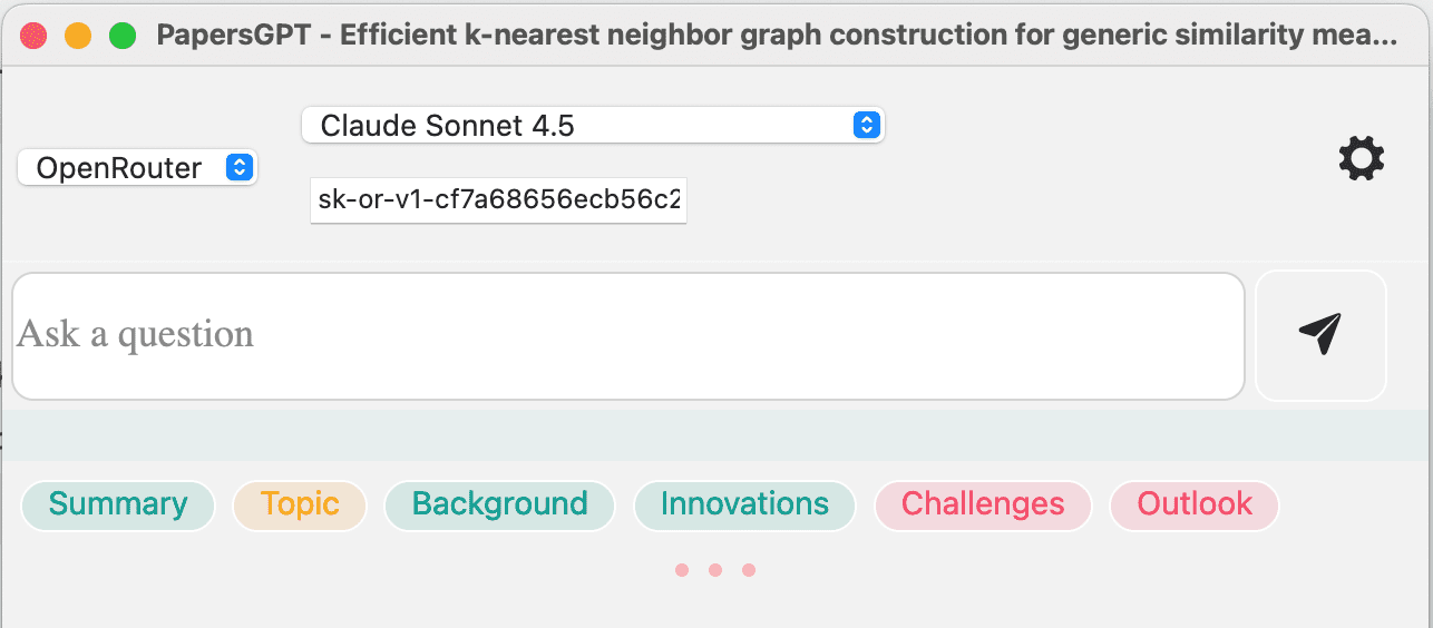 PapersGPT | Chat PDF seamlessly with the best AI in Zotero